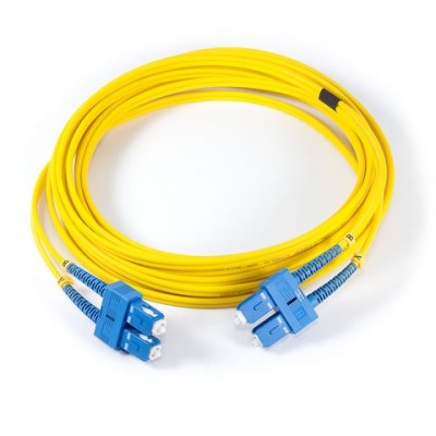 SC-SC SM DX 9/125 PATCH CORD LSZH 1MT