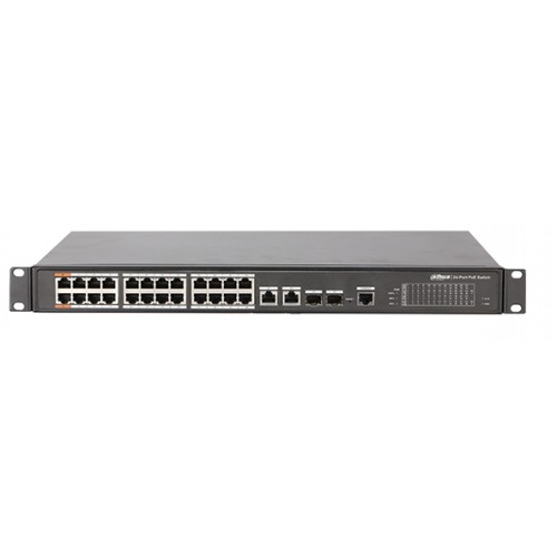 DAHUA PFS4226-24ET-360 24 PORT POE Yönetilebilir (24GE + 4GE KOMBO + 1 KONSOL)SWITCH