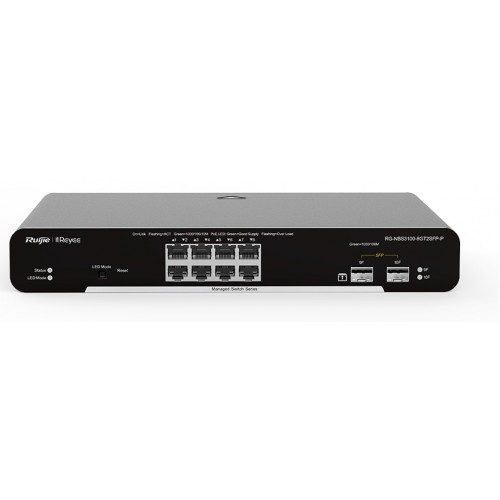 RUİJİE - REYEE RG-NBS3100-8GT2SFP 8 PORT GİGABİT L2 SWİTCH