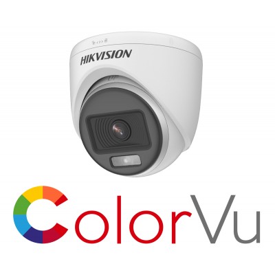 HİKVİSİON DS-2CE70DF0T-PF ColorVu TVI 2MP (2.8mm) 4 in 1  Dome Kamera