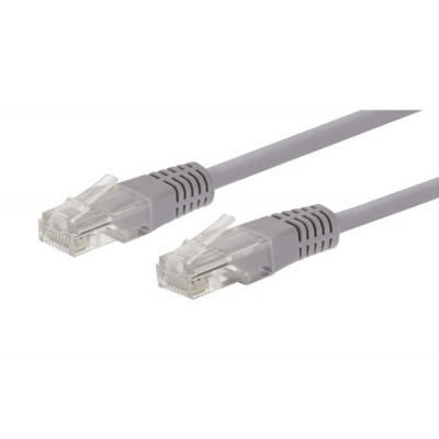 TF-FO 0.50MT CAT6 UTP LSZH PATCH KABLO GRİ