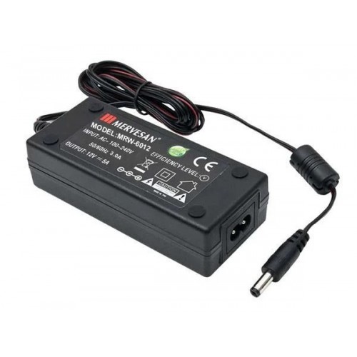 MERVESAN 60 WATT 12V 5A PLASTİK ADAPTÖR EKO (MRW-6012)