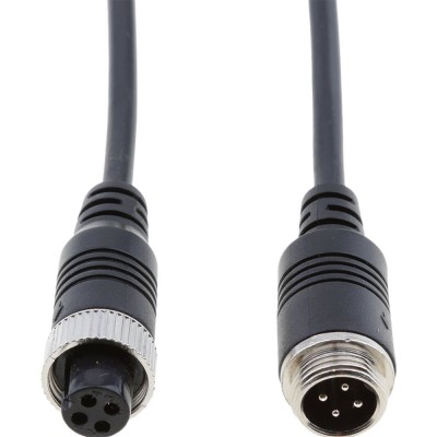 4 Pin 'li 10Mt Bnc Kamera Kablosu (DIN Dişi-Erkek Kablo)