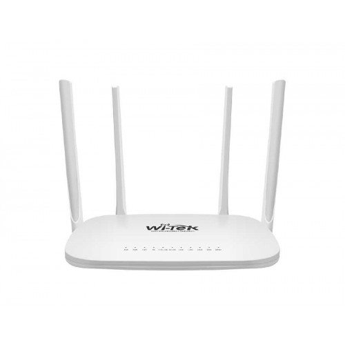WI-TEK WI-R3 AC1200 Mbps 4*10/100 Port Wi-Fi PoE Switch