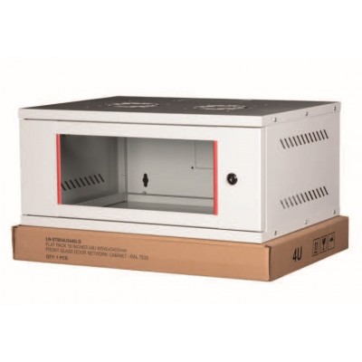 LANDE 4U 540x400MM 19" SOHO DEMONTE KABİNET (LN-STB04U5440LG - RAL7035)