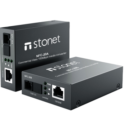 STONET NFC20A/NFC20B 20 KM FİBER OPTİK ALICI-VERİCİ (TAKIM) STONET NFC20A/NFC20B 20 KM FİBER OPTİK ALICI-VERİCİ (TAKIM)