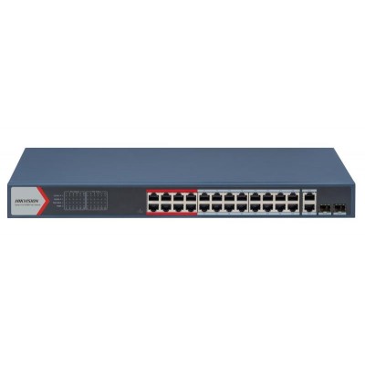 HİKVİSİON DS-3E1326P-EI 10/100 24 PORT POE SWİTCH