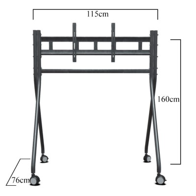 TRK-501-A Universal İnteraktif Akıllı Tahta, Ekran, TV Standı, Tekerlekli 42", 85"