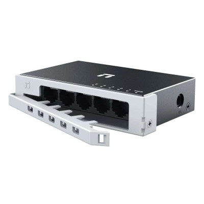 STONET ST105D 5 Port Fast Ethernet Switch- Emniyet Kilitli Metal Kasa