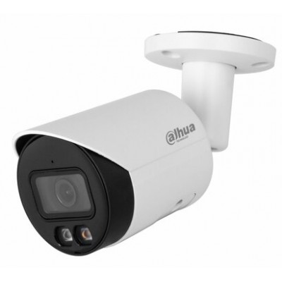 DAHUA IPC-HFW2449S-S-IL-0280B 4 MP Full Color Bullet IP Kamera (Dahili Ses)