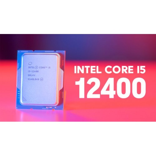 INTEL CORE I5-12400 2.5GHz 1700P 18MB -TREY FAN YOK- 65W UHD730 INTEL ALDER LAKE INTEL CORE I5-12400 2.5GHz 1700P 18MB -TREY FAN YOK- 65W UHD730 INTEL ALDER LAKE