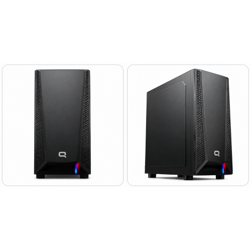 QUANTUM GAMİNG Coupe M6000 650W 80+ Bronze PSU USB3.0+USB2.0+HD Audio 3x12cm Fan Micro Atx KASA